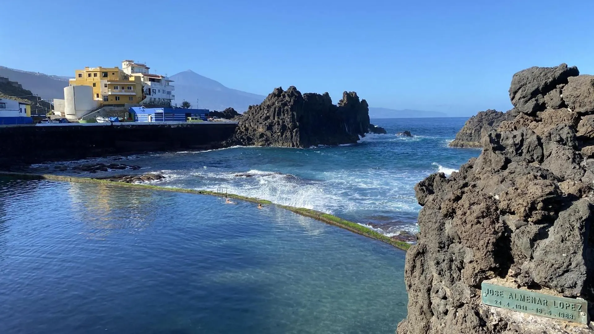 Apartment Manolo Pris En El Mar Teide Con Piscina Natural El Pris